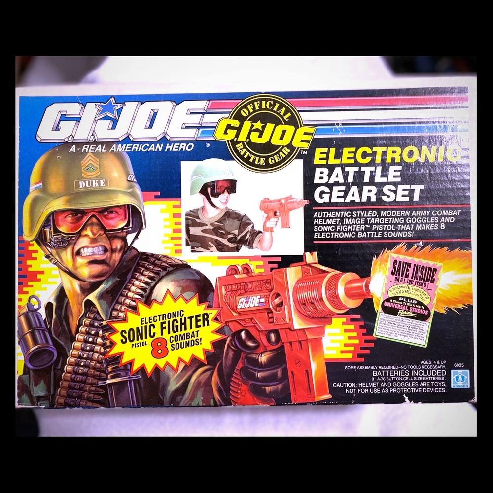 GI Joe Duke’s Battle Gear Set (NIB-Hasbro 1990)